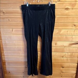 Torrid Black Textured Leggings